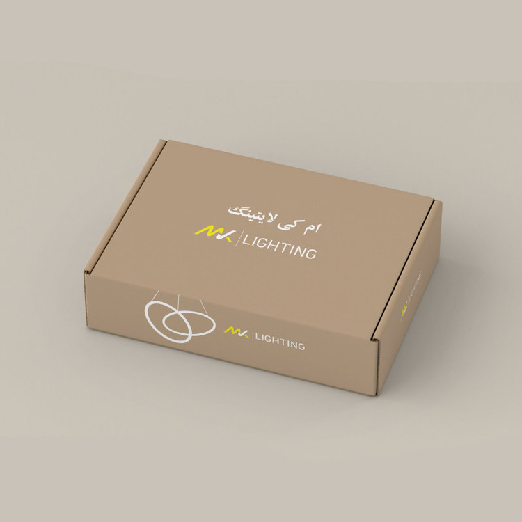 لوستر ام کی ای لایتینگ مدل مدرن کد Ringo-w60