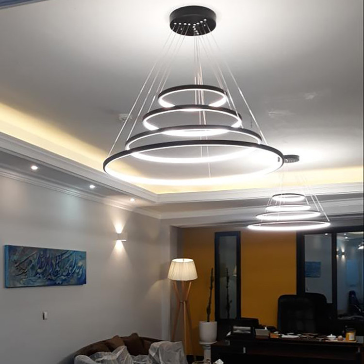لوستر ام کی لایتینگ مدل مدرن کد B6604
