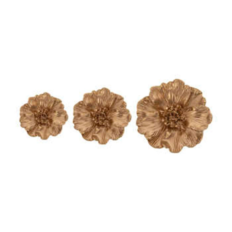 دیوارکوب تزیئنی مدل گل کد HI-95 مجموعه 3 عددی