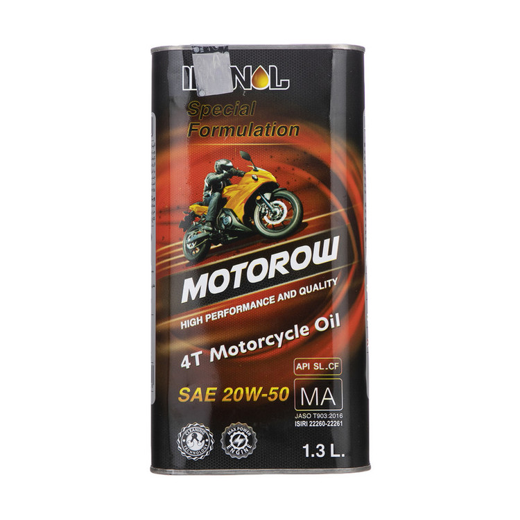 روغن موتور ایرانول مدل MOTOROW 20W-50 حجم 1.3 لیتر