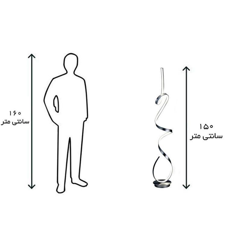 آباژور ایستاده کد LSS150